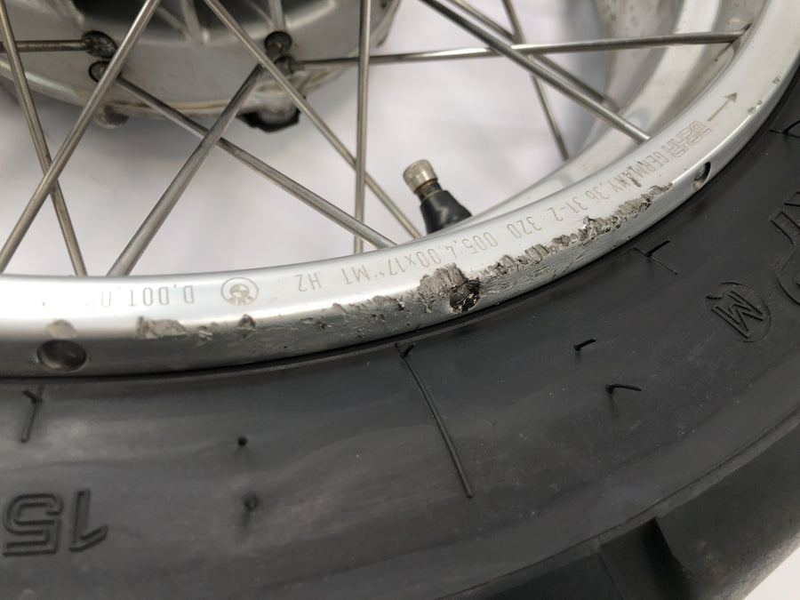 BMW R 1150 GS R21 [2002] - roue arrière jante roue à rayons 5,40 x 17"