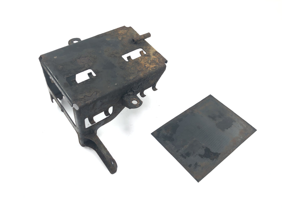 BMW R 100 GS 247E [1991] - Support de boîtier de batterie support de batterie support plaque de retenue