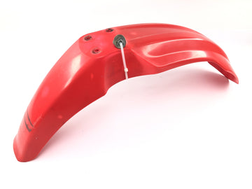 Honda CRF 450 R [2007] - garde-boue avant garde-boue avant plastique rouge - 0