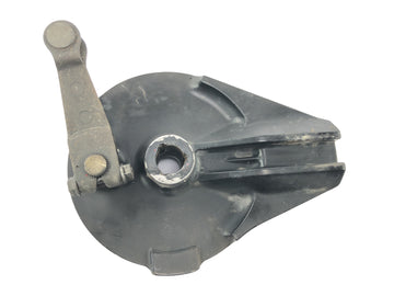 Honda XL 250 R MD03 [1993] - Tambour de frein arrière, frein à tambour, came de frein, plaque d'ancrage de frein