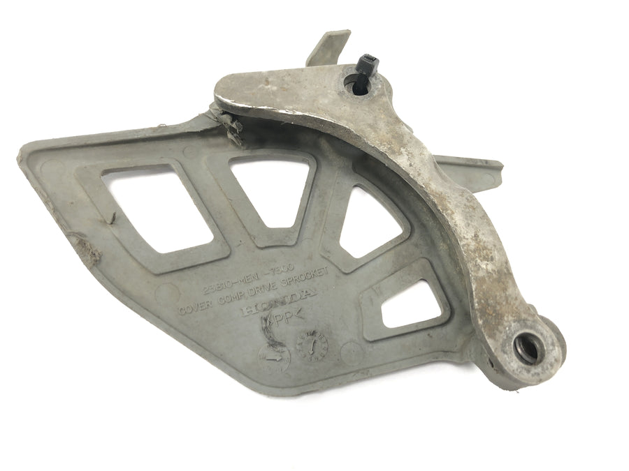 Honda CRF 450 R [2007] - sprocket cover with chain guard chain guide chain ladder