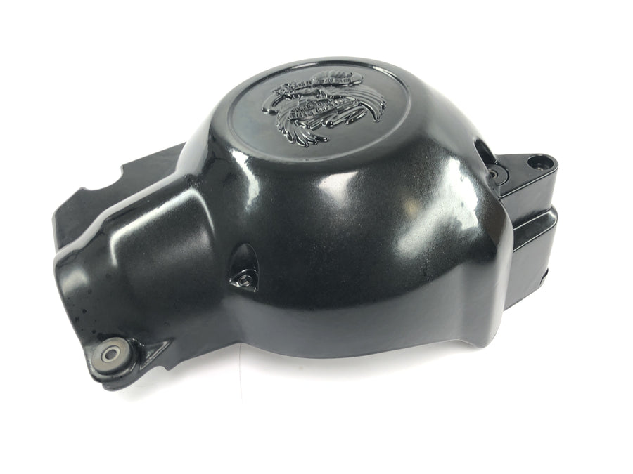 Yamaha XVS 650 4VR [1997] - cache moteur gauche aluminium