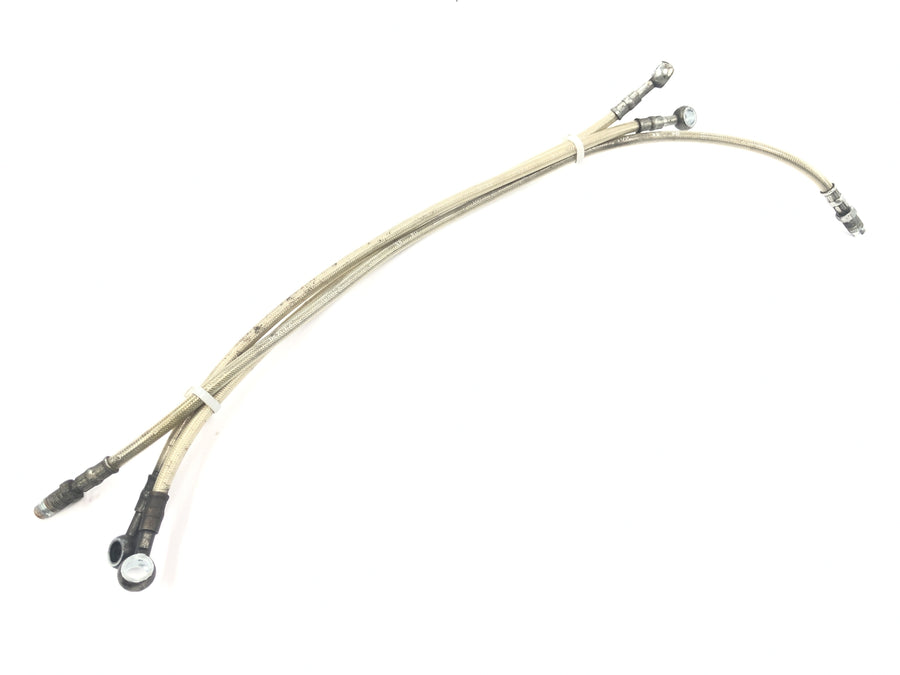 Moto Guzzi V10 Centauro [1998] - Brake line steel braided brake hose front set