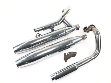 Yamaha XVS 650 4VR [1997] - Exhaust system, rear silencer, manifold complete
