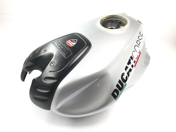 Ducati ST3 S3 [2004] - Tank fuel tank silver petrol tank tank container