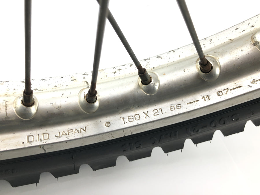 Honda XR 600 R PE04 [1992] - Front wheel rim spoke wheel 1.60 x 21 inches