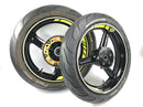 Husqvarna TE 610 H6 8AE [Suzuki RGV 250] - Jeu de pneus de jante roue avant 3,50 x 17 roue arrière 4,50 x 17 jeu avec copie simulée-1
