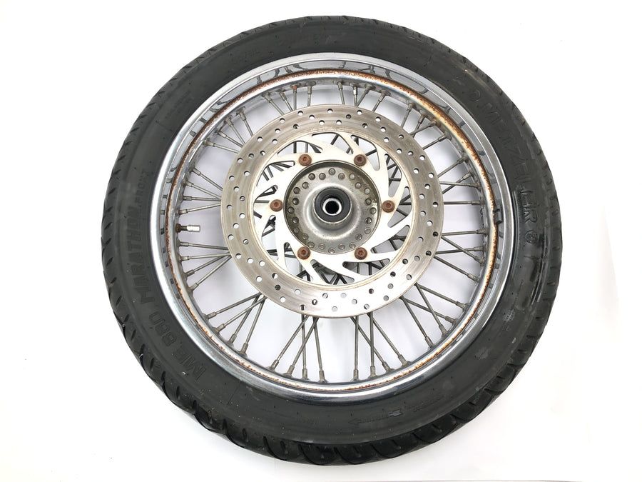 Yamaha XVS 650 Drag Star VM03 [2001] - roue de roue avant roue à rayons avec disque de frein 19 pouces