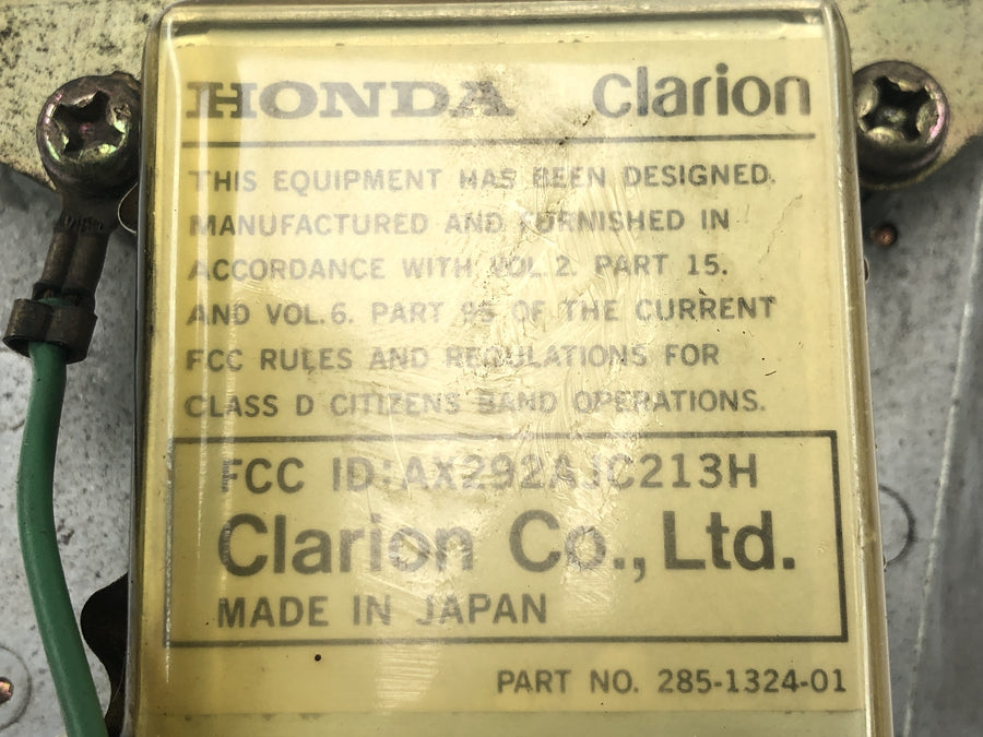 Honda GL 1500 Goldwing SC22 [1993] - CB radio transceiver control panel
