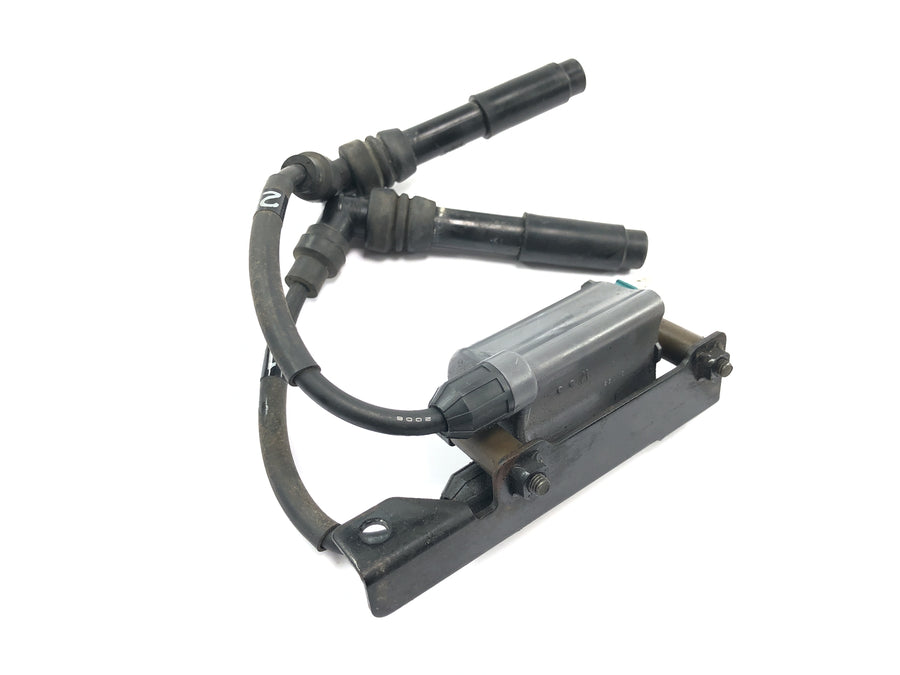 Kawasaki W 650 EJ650A [1999] - Ignition coil Ignition coil module double ignition coil with cable and plug