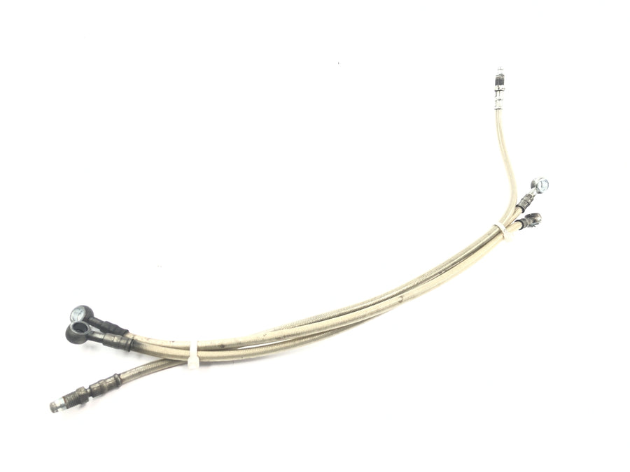 Moto Guzzi V10 Centauro [1998] - Brake line steel braided brake hose front set