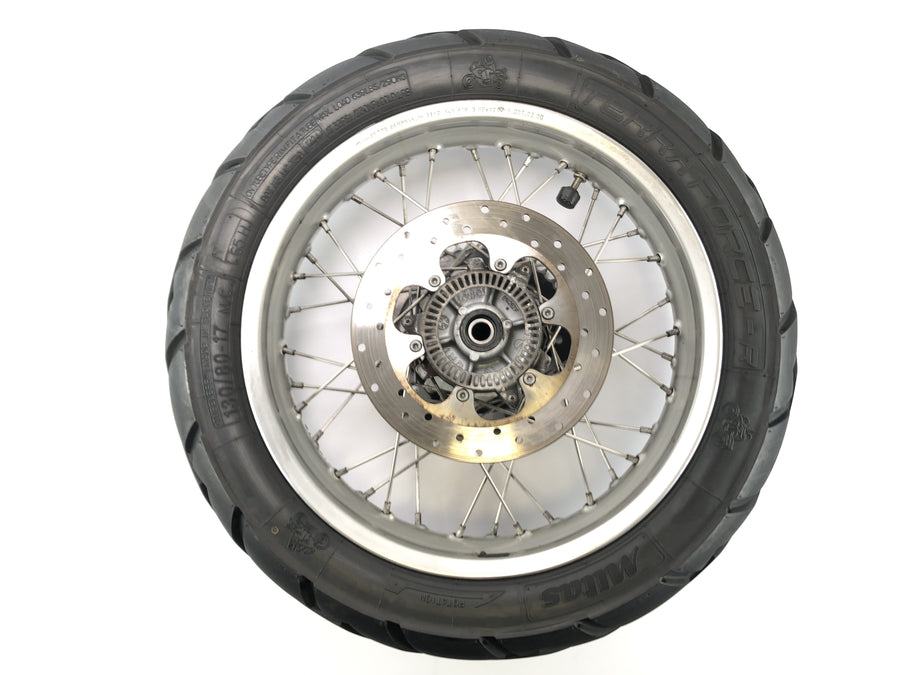 BMW F 650 GS R13 [2002] - Rim de roue arrière avec roue de chaîne et disque de frein 3.0x17 "
