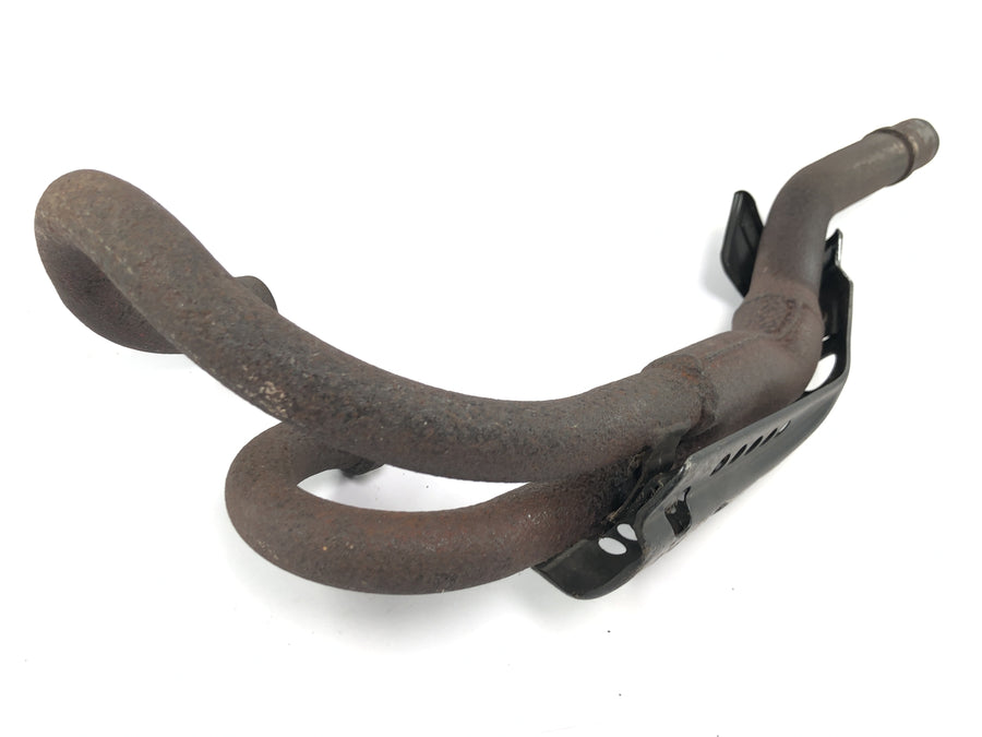 Honda XL 250 R MD03 [1993] - Exhaust manifold manifold exhaust pipe with heat shield