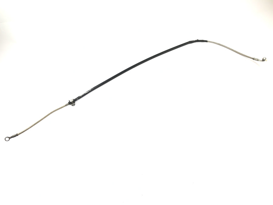 Sachs ZX 125 [1998] - Conduite de frein conduite hydraulique flexible en acier à l'avant