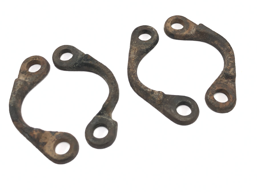 Honda XR 600 R PE04 [1992] - Exhaust clamps, exhaust manifold holder, manifold holder