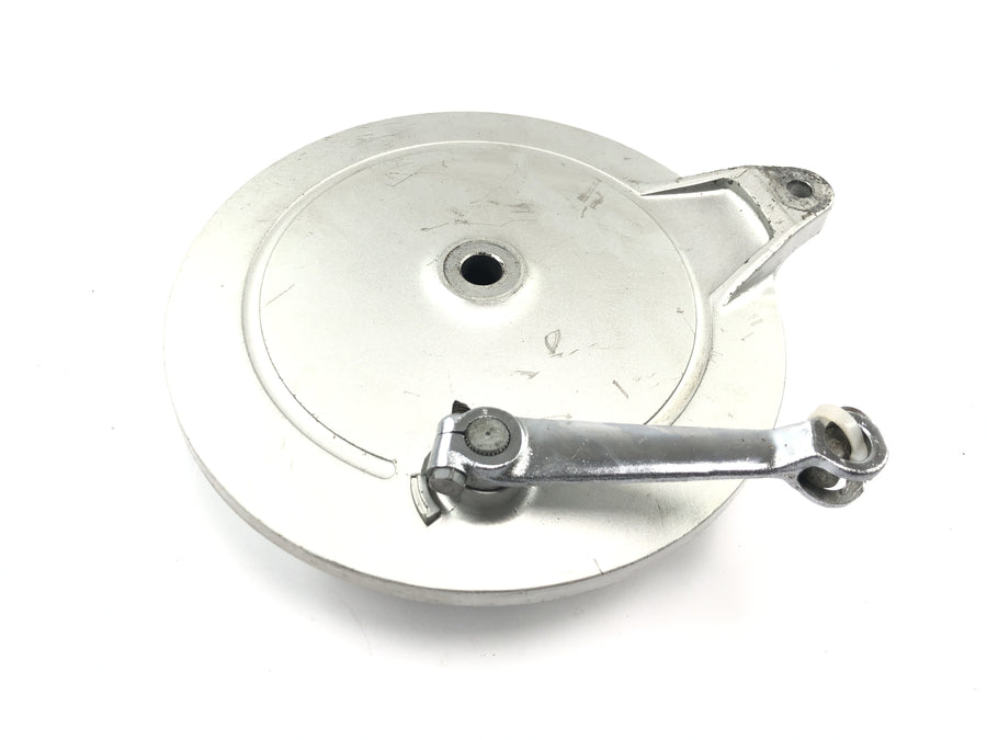 Yamaha XVS 650 4VR [1997] - Drum brake brake anchor plate with brake pads