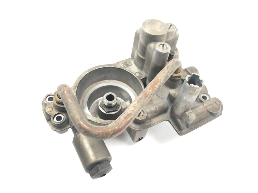 Moto Guzzi V10 Centauro [1998] - Oil filter housing oil filter mount