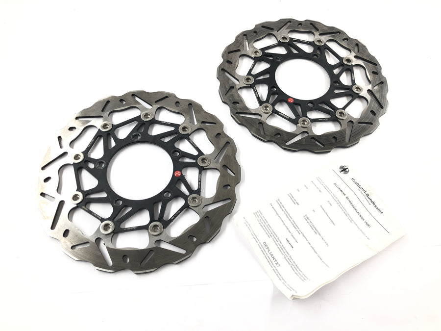 Suzuki GSX R 1000 WVB6 K6 [2006] - brake disc set front disc brakes Wave 310 x 5.00 mm
