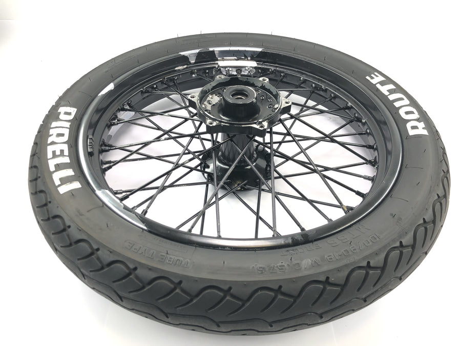 Yamaha XVS 650 4VR [1997] - Roue avant à jante 2,50 x 19" à rayons