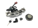 Honda XRV 750 Africa Twin RD04 [1992] - Kit de serrures, serrure d'allumage, serrure de réservoir, pont de fourche supérieur-8