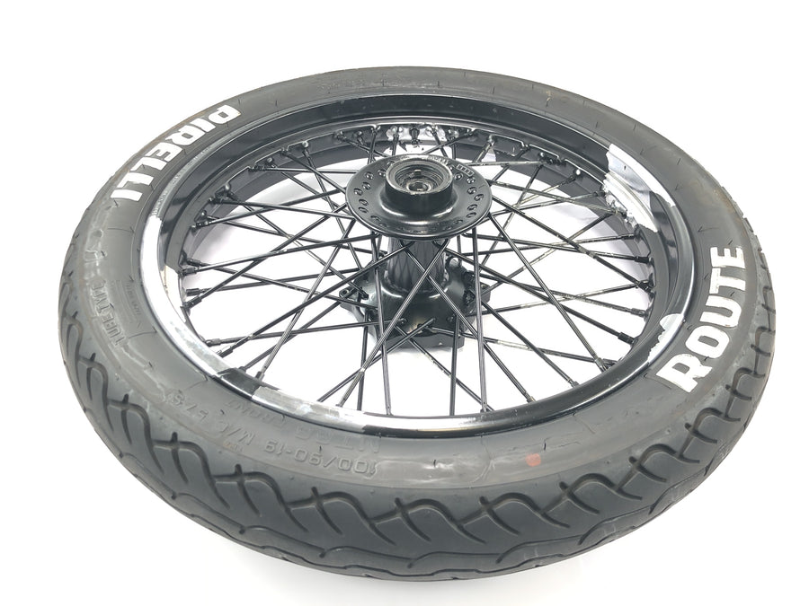 Yamaha XVS 650 4VR [1997] - Roue avant à jante 2,50 x 19" à rayons