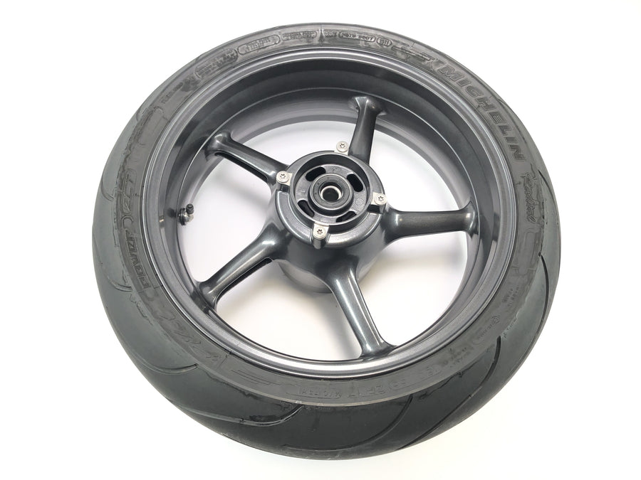 Triumph Street Triple R 675 D67LD [2010] - Hinterrad Rim Wheel Rad Tires 5.5x17 "