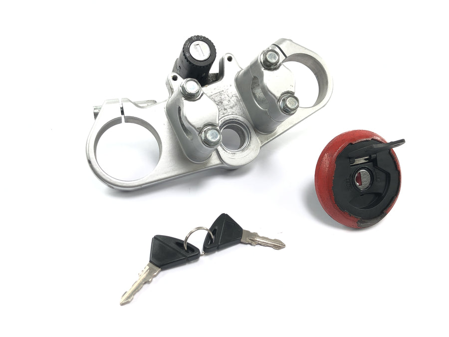 Aprilia SX 125 KX [2018] - Ignition lock tank lock with fork bridge at the top