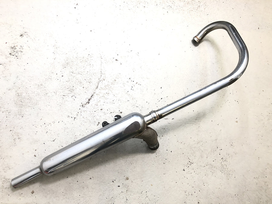 Kawasaki W 650 EJ650A [1999] - Exhaust system right, exhaust manifold, silencer