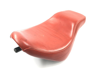Kawasaki VN 800 VN800A [1996] - Siège conducteur selle rouge rembourré - 0