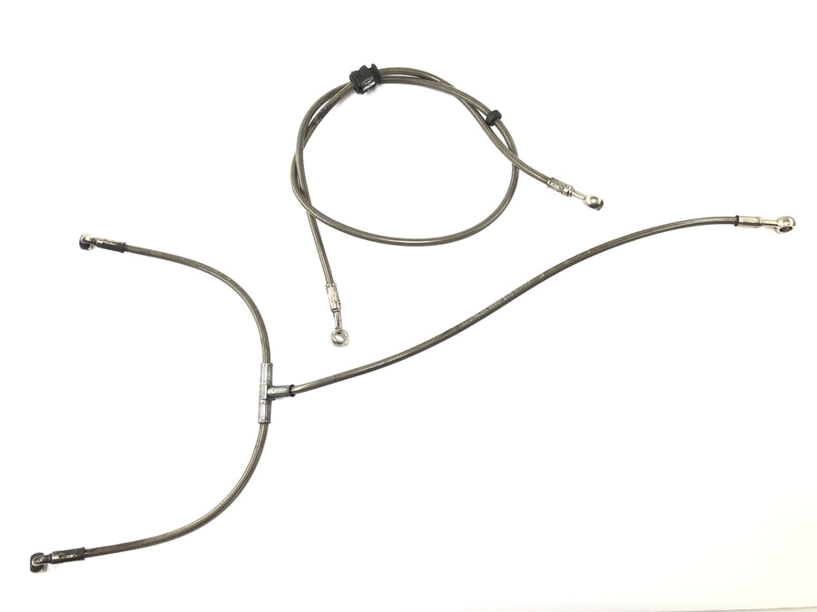 Triumph Speed Triple 1050 515NJ [2007] - Kit conduites de frein acier flexible avant arrière