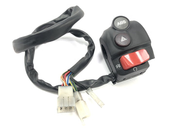 Moto Guzzi Stelvio 1200 4V [2009] - Interrupteur de guidon raccords de guidon Switch ABS Indicateurs d'avertissement ABS