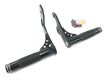 Harley Davidson [divers modèles] - Barre de protection arrière Crash Bar Cult Werk - 0