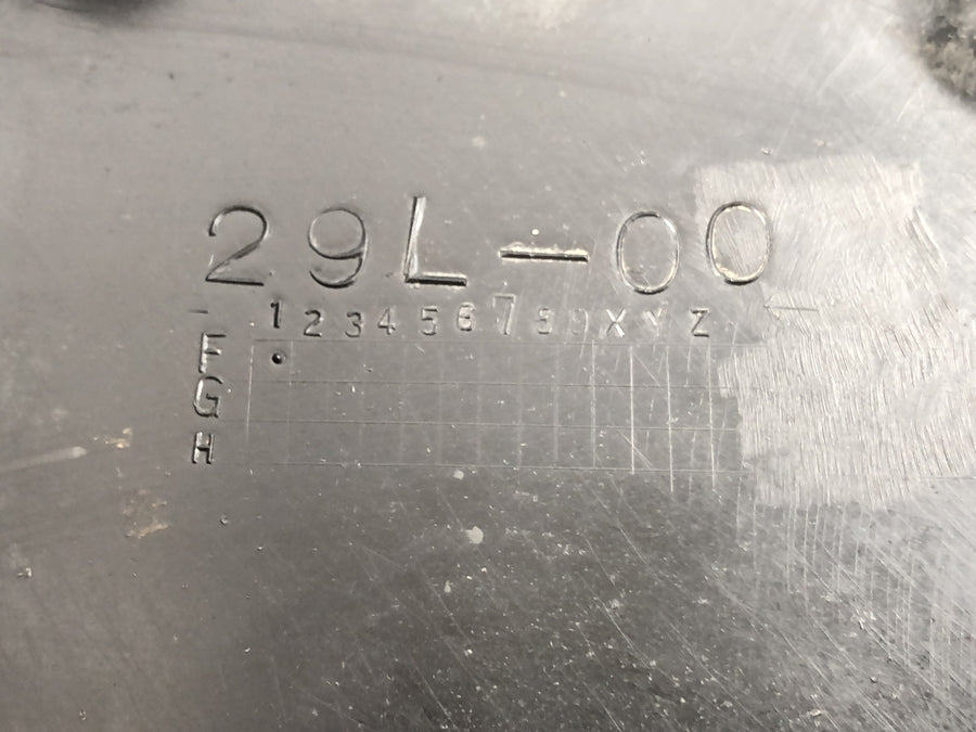 Yamaha RZ 250 R 29L [Env. 250 YPVS] - Protection des éclaboussures de sous-creux arrière