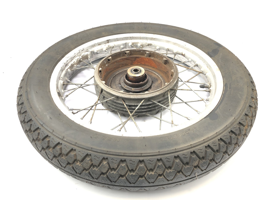 BMW R 75/5 [1973] - Rear wheel rim, rear spoke wheel, drum brake
