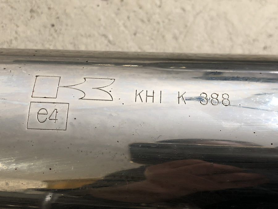 Kawasaki W 650 EJ650A [1999] - Exhaust system, end pot, manifold exhaust system left and right