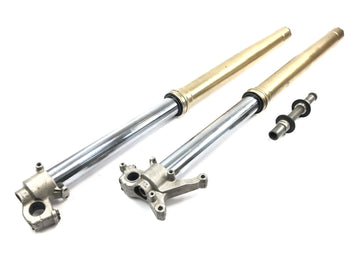 Suzuki RM Z 250 RJ41A [2007] - Fourche, fourche télescopique avant 47 mm avec axe