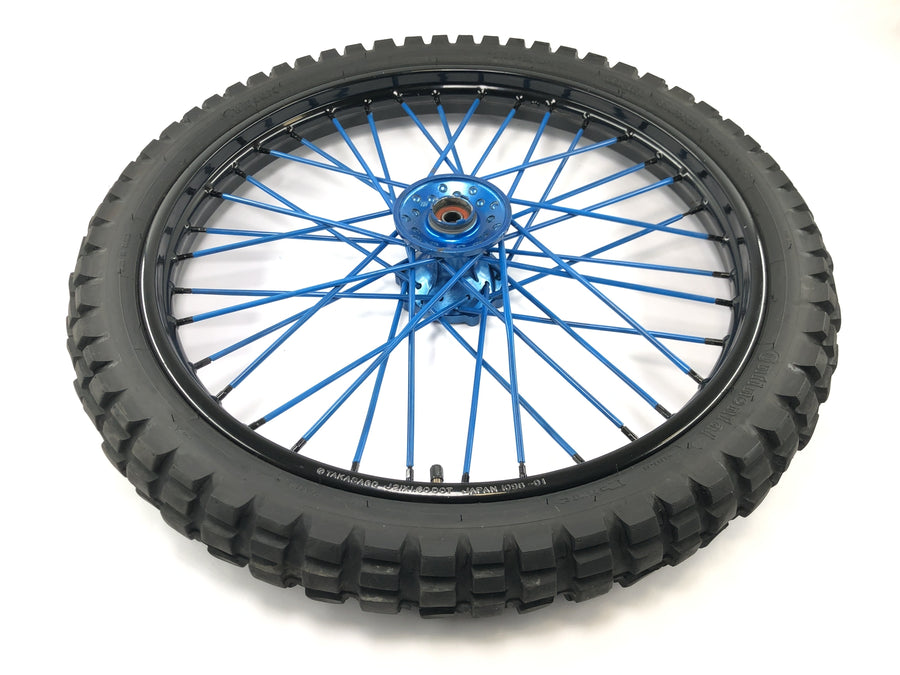 Yamaha DT 125 R DE03 [2000] - wheel set rims front 1.60 x 21" rear 1.85 x 18"