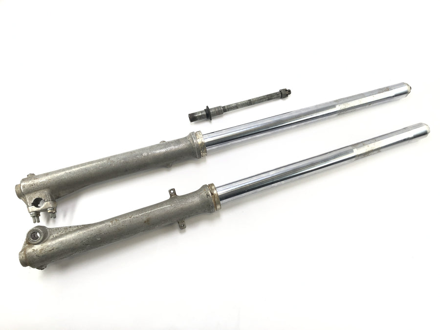 Yamaha XT 500 1U6 [1981] - Fourche Fourche télescopique Fourche à suspension avec axe