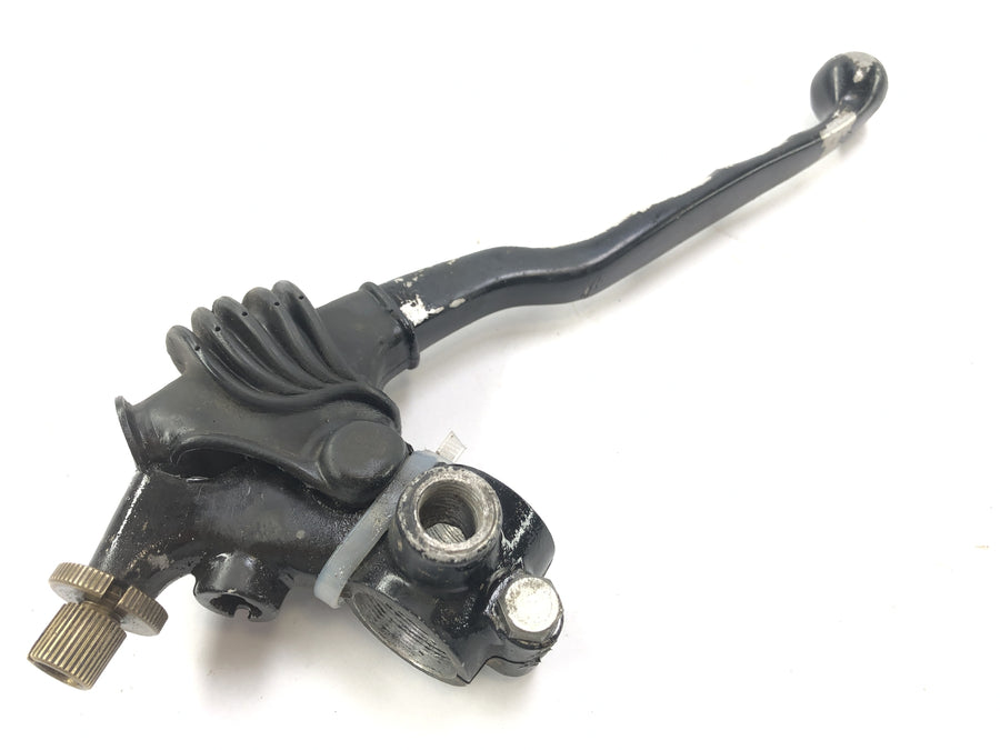 Yamaha XT 500 1U6 [1981] - Fixation guidon droite avec levier de frein