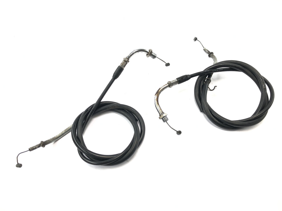 Kawasaki W 650 EJ650A [1999] - Throttle cable Bowden cable opener and closer set