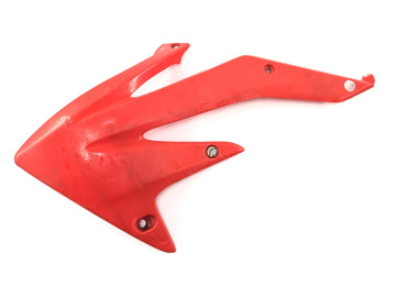 Honda CRF 450 R [2007] - Carénage de réservoir panneau latéral gauche plastique rouge