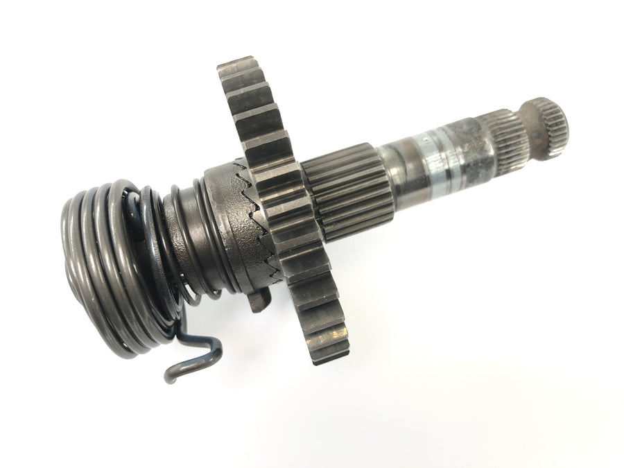 Honda XR 600 R PE04 [1992] - Kickstarter shaft kickstart axle gear return spring