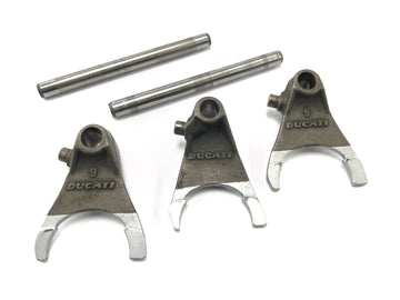 Ducati Multistrada 1000 DS [2003] - shift forks shift fork set shift mechanism