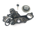Honda NX 650 Dominator RD02 [1994] - Ignition lock fork bridge at the top with tank lock-5