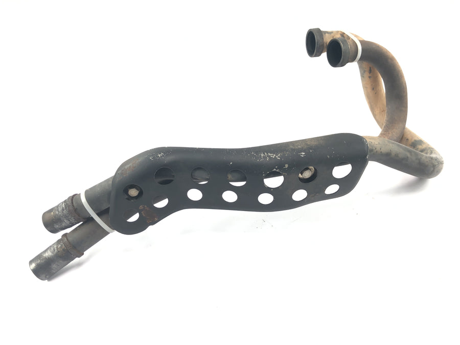 Honda NX 650 Dominator RD02 [1994] - Manifold exhaust manifold heat shield manifold pipes