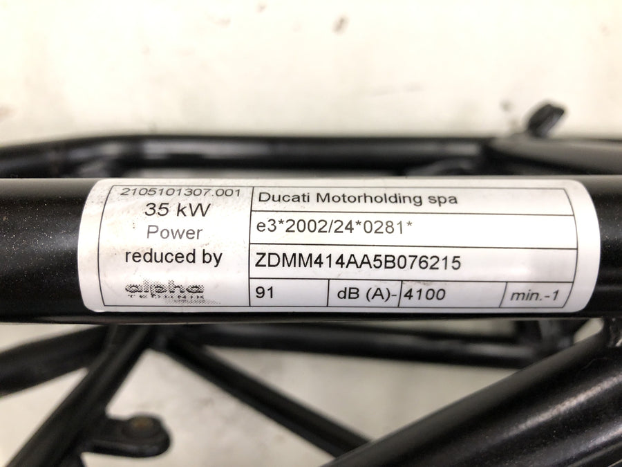 Ducati Monster SR2 800 M4 [2006] - frame with papers