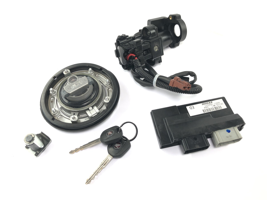 Honda CBR 1000 RR SC59 [2008] - Lock set with immobilizer ignition lock tank cap seat lock CDI