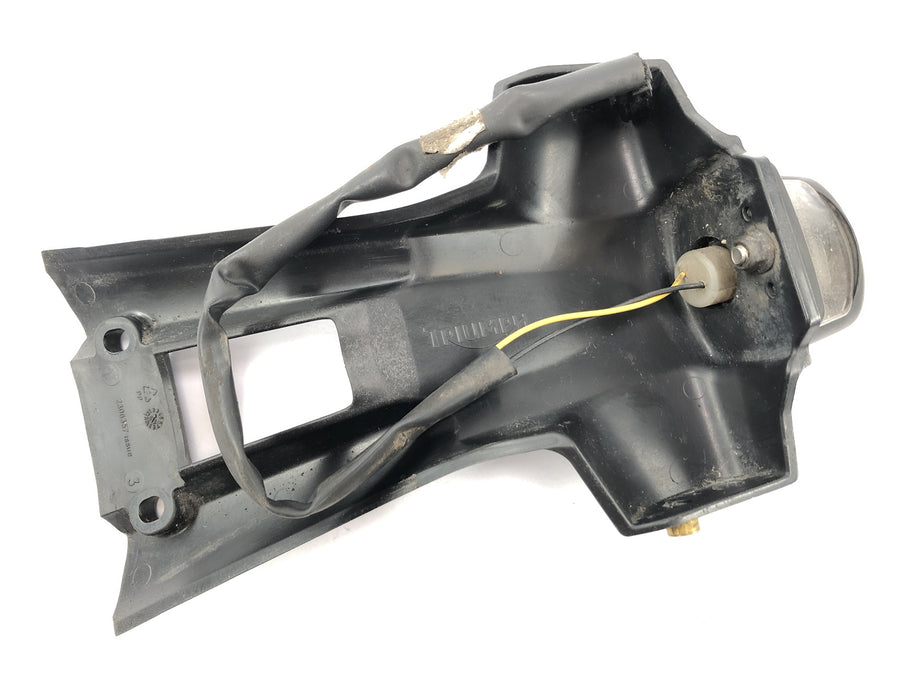 Triumph Street Triple R 675 D67LD [2010] - Éclairage de la plaque d'immatriculation avec signal de virage