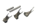 Honda NSR 125 JC20 [1991] - shift fork set shift forks shift finger gearbox-3
