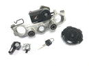 Honda XRV 750 Africa Twin RD04 [1992] - Kit de serrures, serrure d'allumage, serrure de réservoir, pont de fourche supérieur-1
